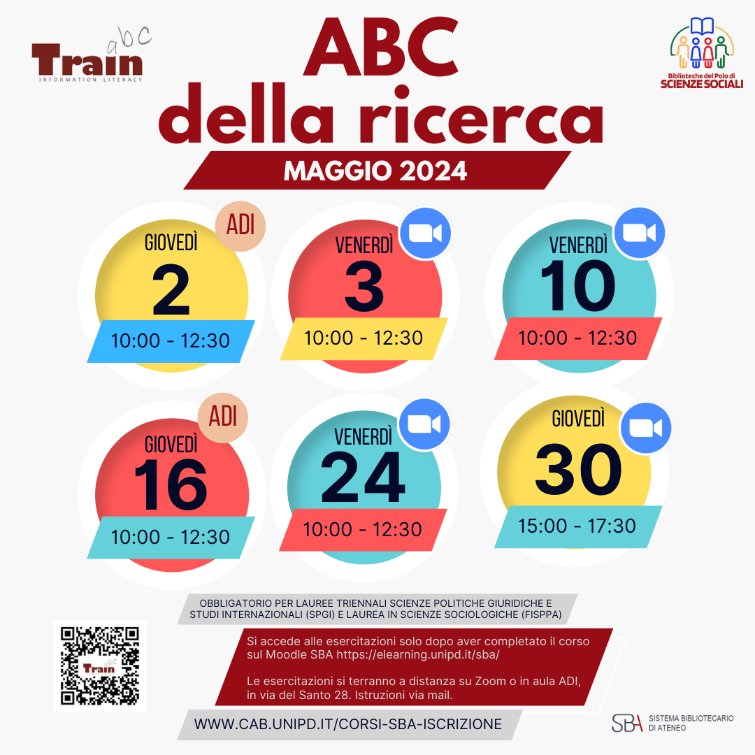 NOVITÀ: ABC DELLA RICERCA!